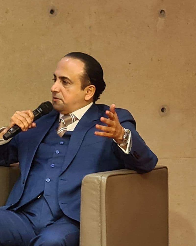 Dr. Torki Al Shubaiki at the 6th German-Arab Gulf Dialogue in Berlin