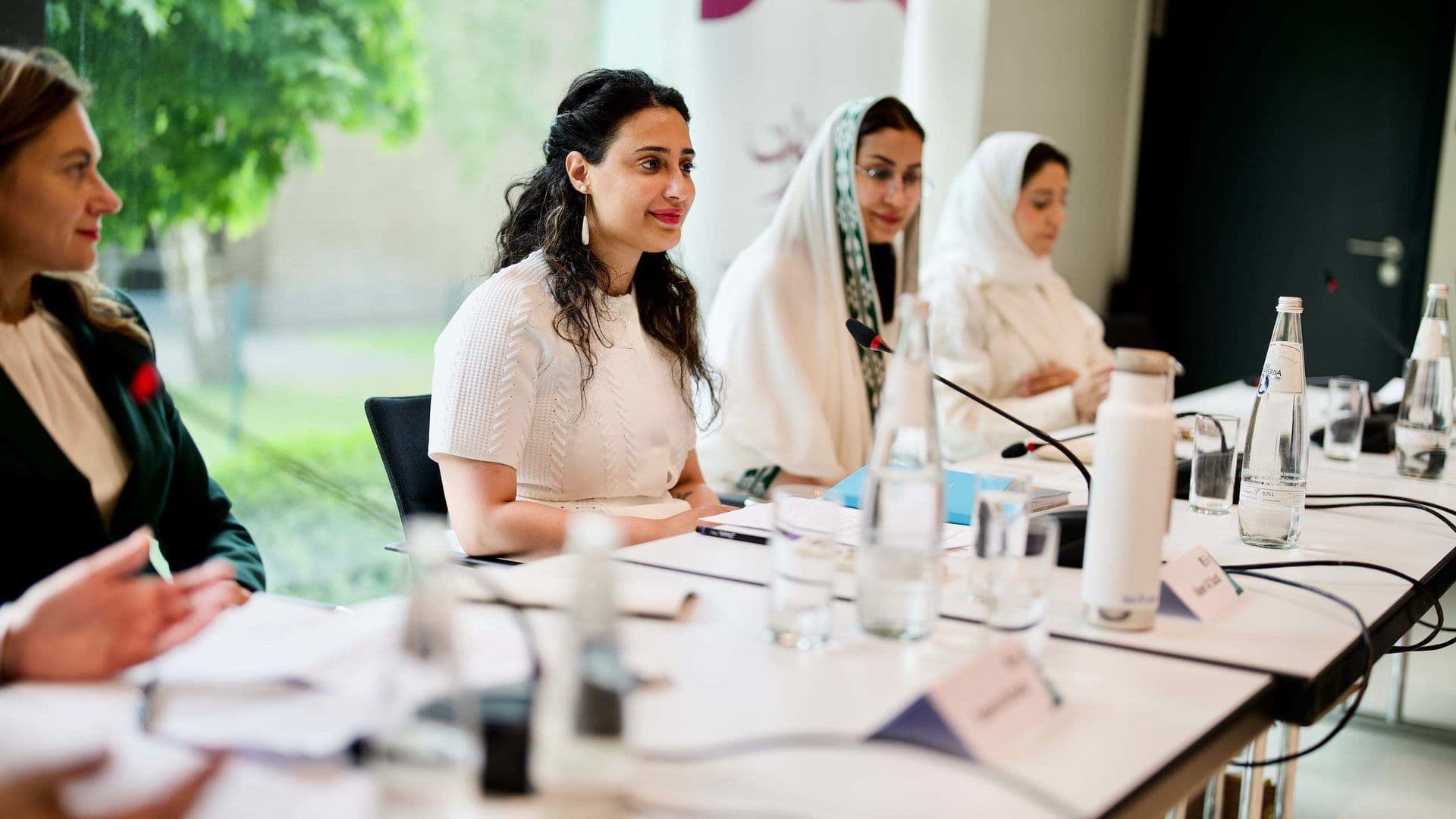 Participants in conversation at the 2025 GCC-German Young Leaders Forum in Berlin