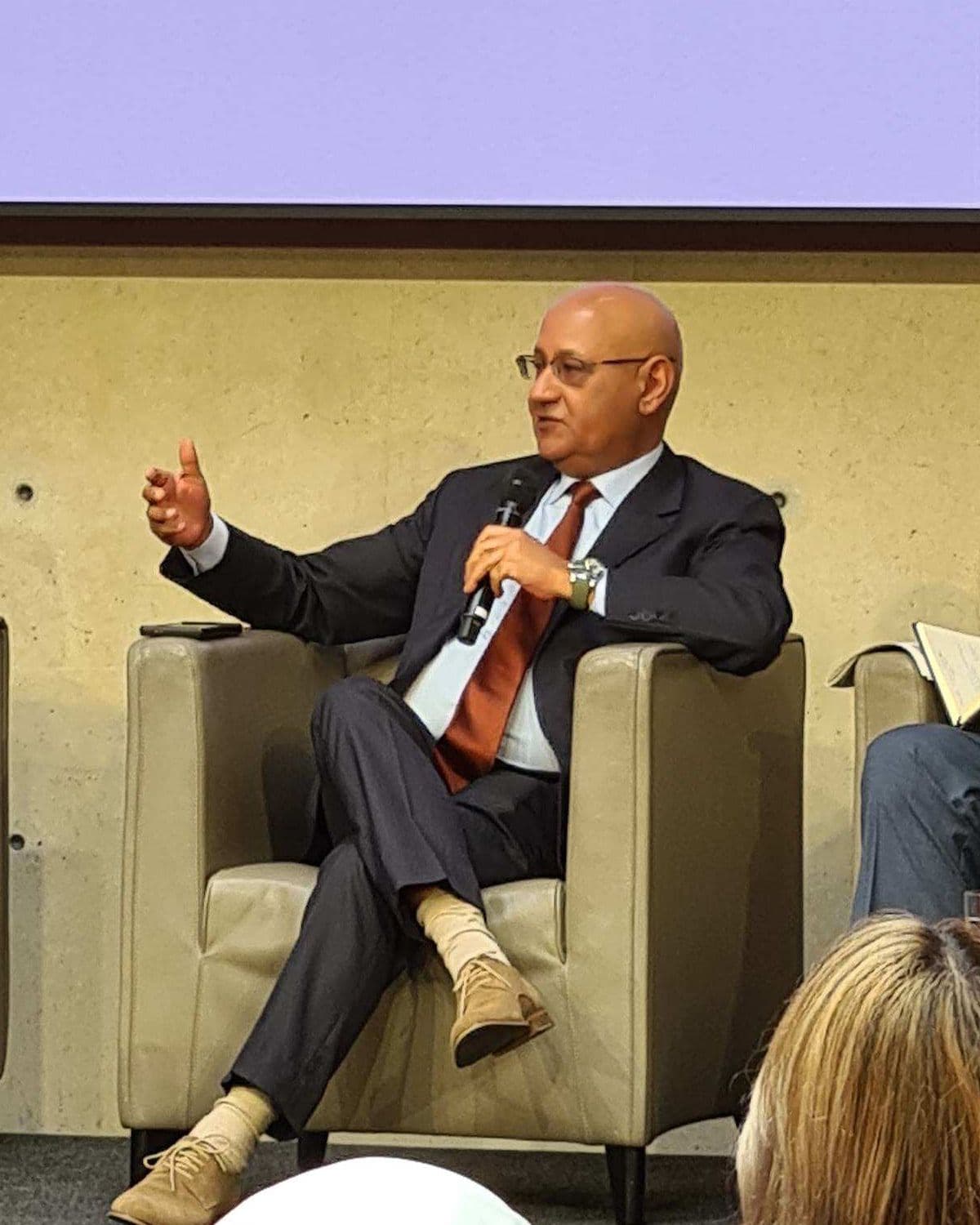 Abdulla Al-Junaid at the 6th German-Arab Gulf Dialogue in Berlin
